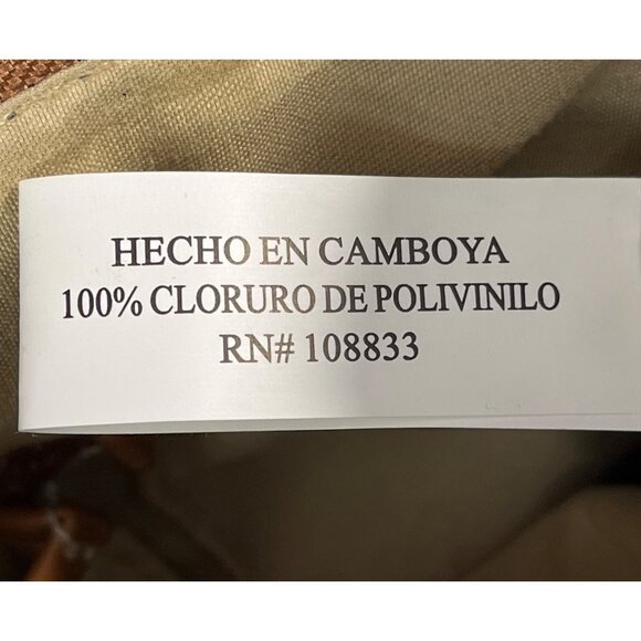 Jones New York Women's Tan Brown Signature Print Handbag Sz M - Picture 8 of 14